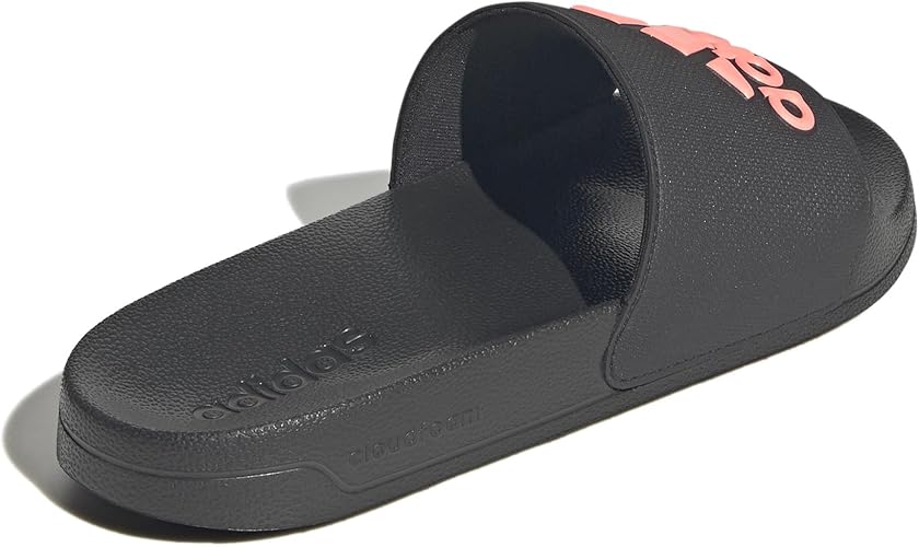 Adidas GZ3778 Shower Slides Black/Acid Red