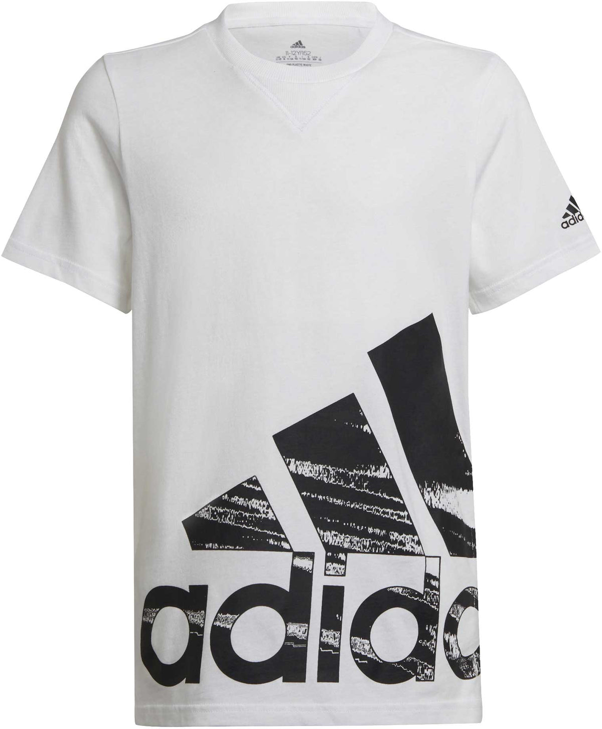 Adidas Logo Kids Boy T-Shirt White/Black