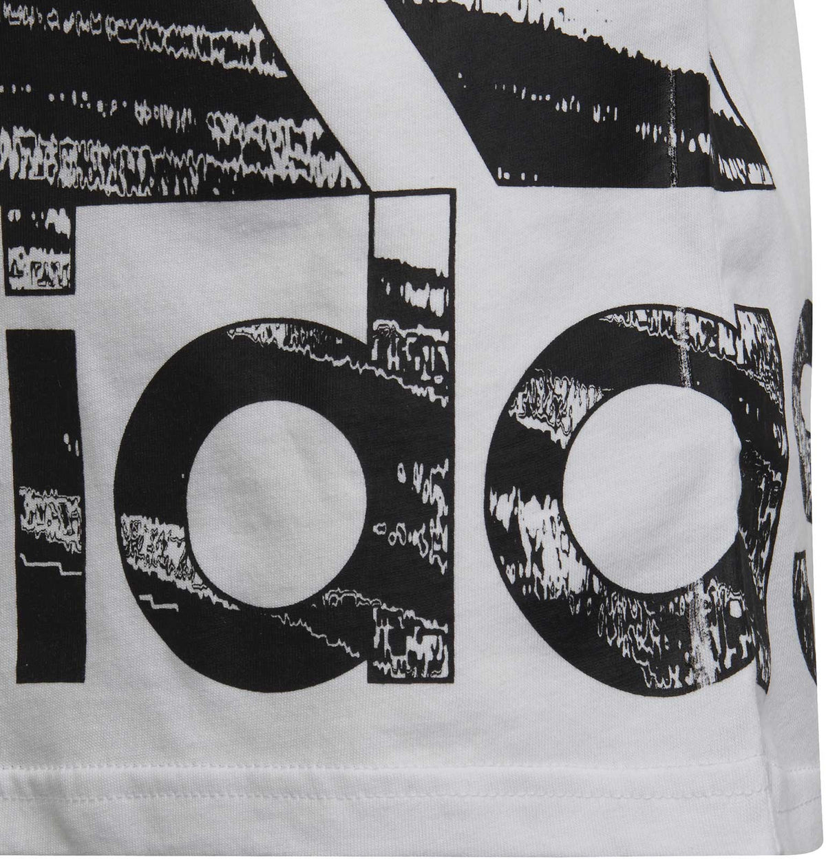 Adidas Logo Kids Boy T-Shirt White/Black