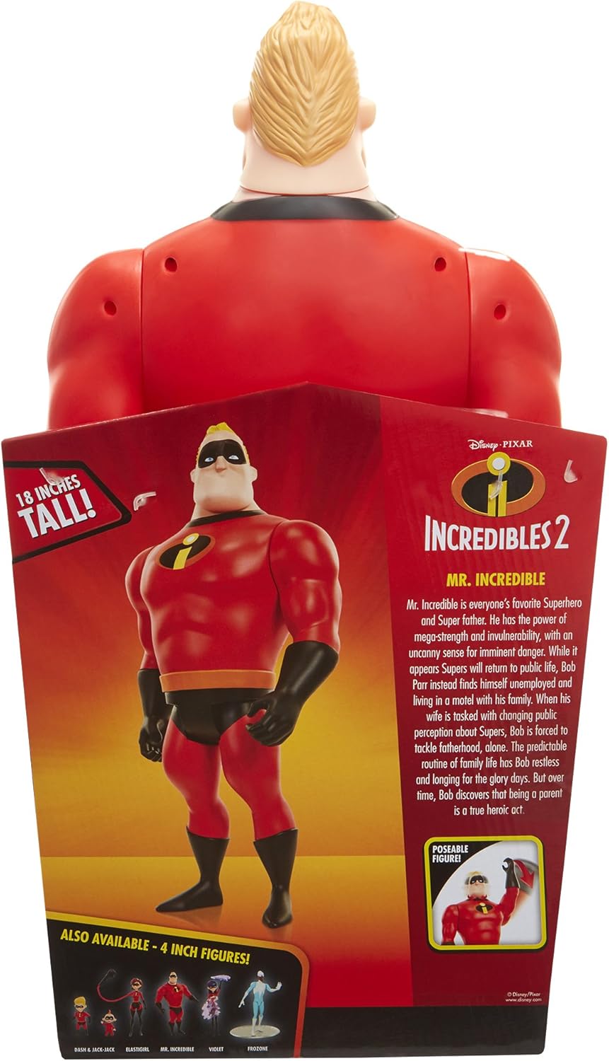 Jakks incredible 2 big figure Mr. incredible 18" figure