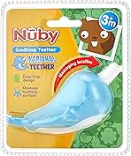 Narwhal-Shaped Teether & Gum Massager