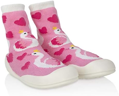 Nuby Snekz Sock & Shoe Large-Pink 135Mm