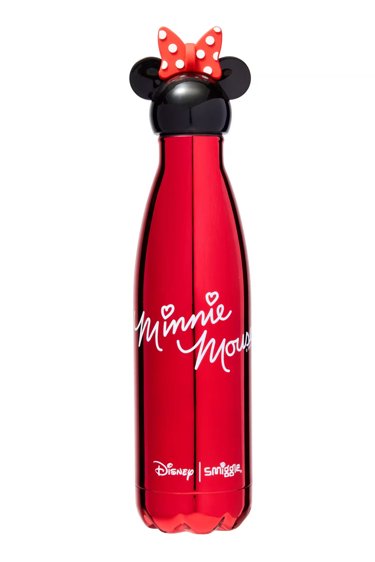 Smiggle Minnie Spots Bottle Steel Cap