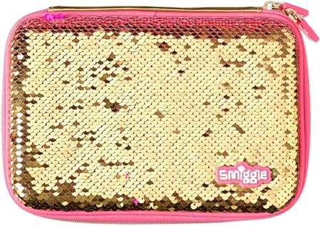 20TH Birthday Hardtop Pencil Case - Gold