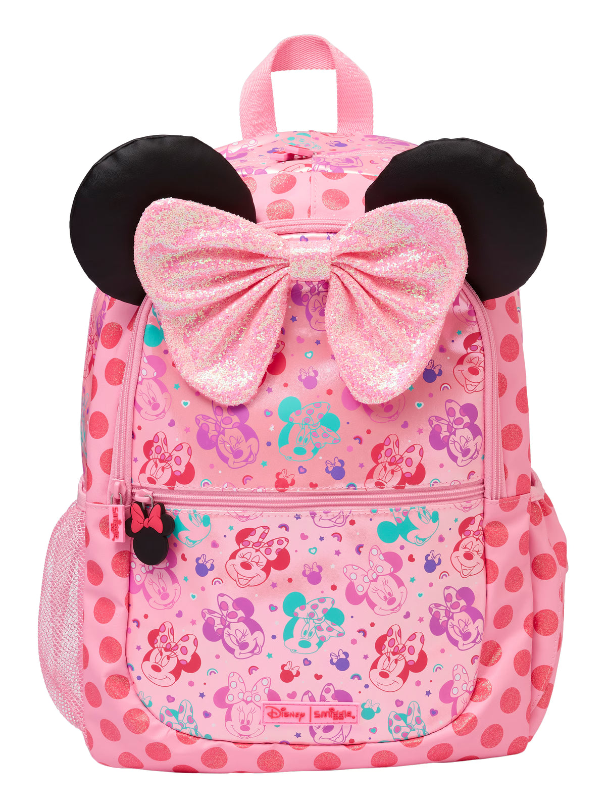 Smiggle Mickey & Minnie Bag Backpack Confetti