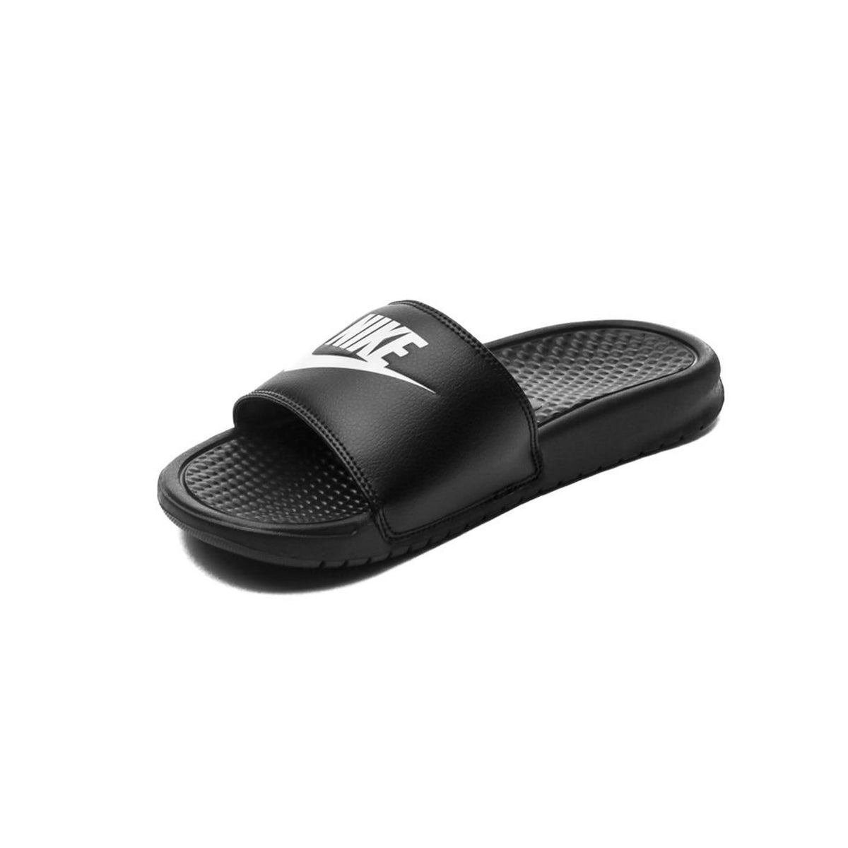 Nike Slide Sandals Youth Kawa Black White
